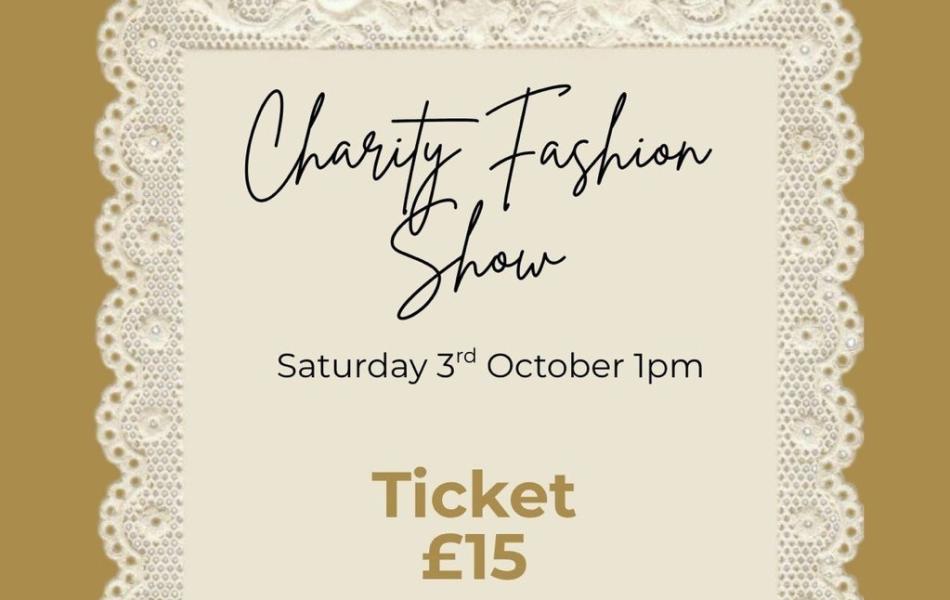 Graphic: Charity Fashion Show for St Michael's Hospice.