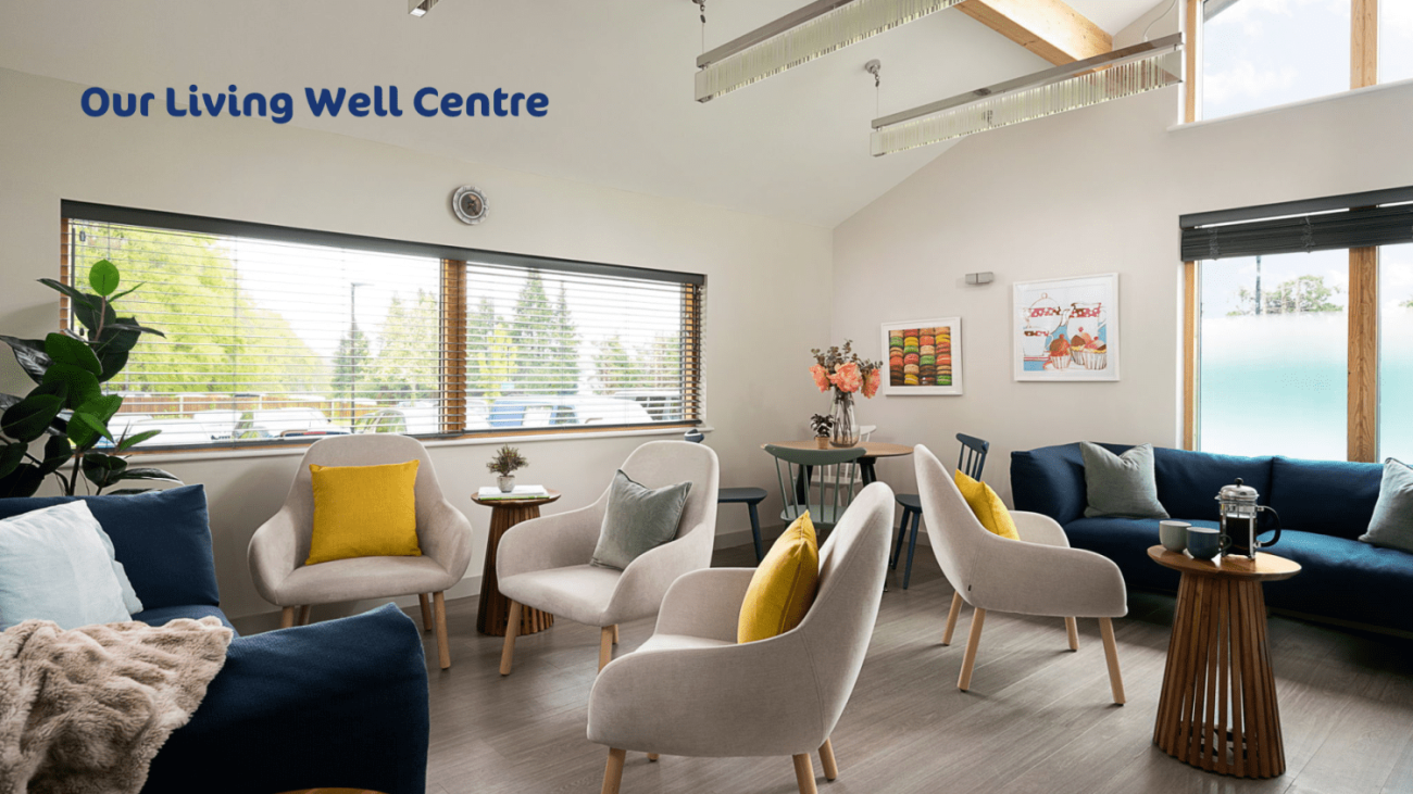 Calm space with comfortable sofas and soft seating